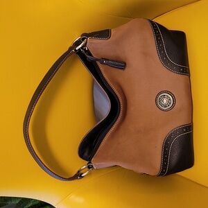Vintage Dooney Bourke Nubuck Shoulder Bag